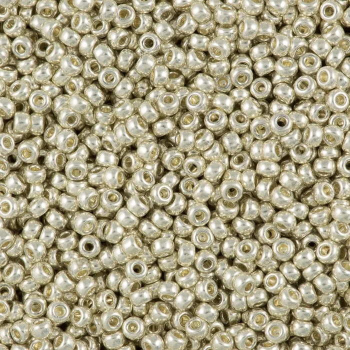 Rings Miyuki Seed Beads 60 Galvanized Silver 10510181 Peppy Beads