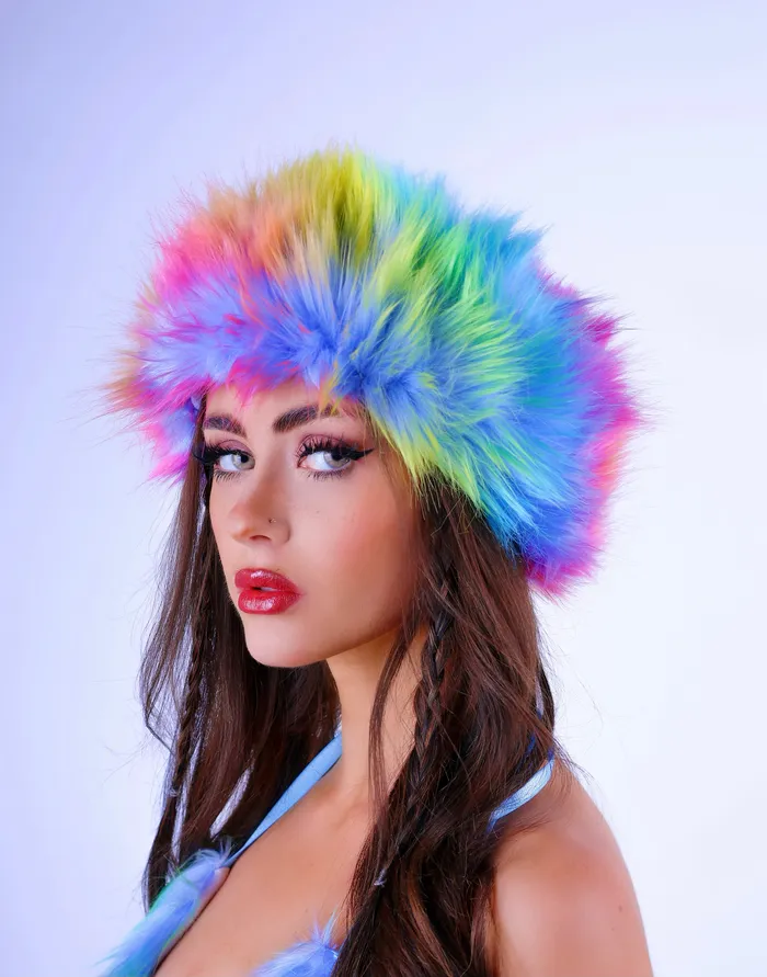 Earrings Fantasy Diva Fuzzy Headband THE LUMI SHOP