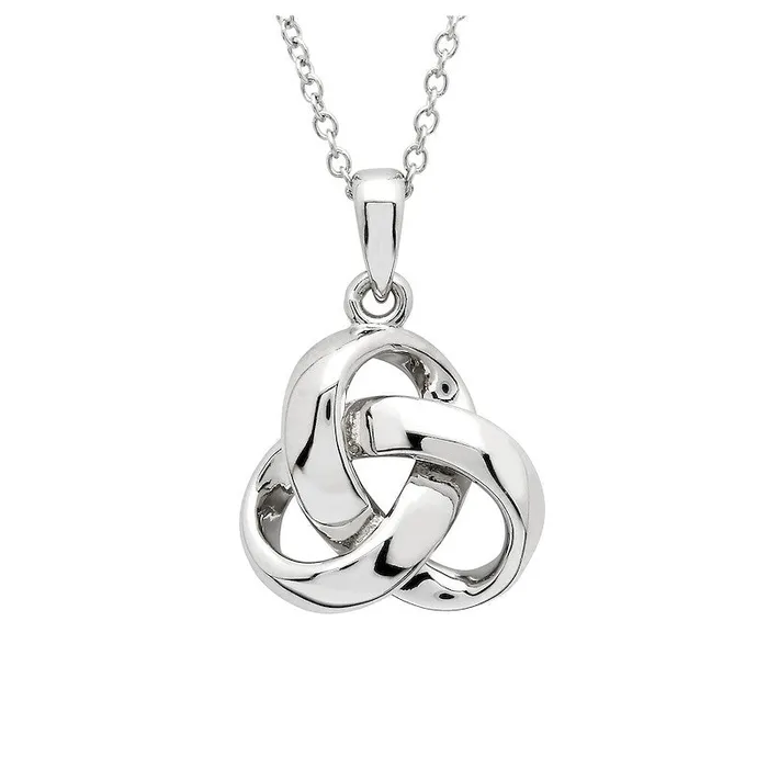 Necklaces Shanore Sterling Silver Trinity Knot Necklace