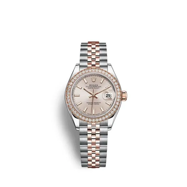 Rolex Bracelets Rolex LadyDatejust 28mm Ref 279381rbr0001 Sundust Stick Dial Diamond Bezel Two Tone Stainless Steel 18K Rose Gold Jubilee Bracelet Womens Watch Rolex Bracelets Rolex LadyDatejust 28mm Ref 279381rbr0001 Sundust Stick Dial Diamond Bezel Two Tone Stainless Steel 18K Rose Gold Jubilee Bracelet Womens Watch