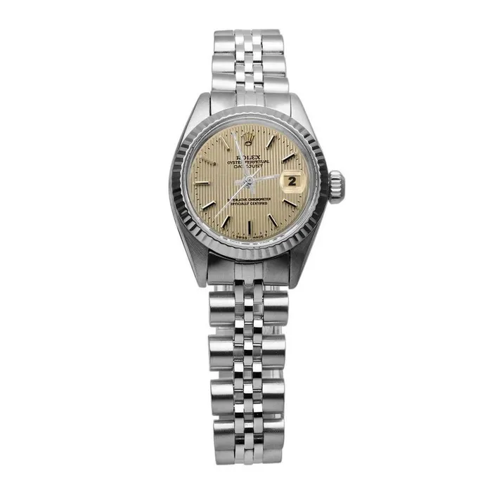 Rolex Datejust Ladies Watch Ss Jubilee Stick Dial Fluted Bezel GB Watches Rolex Datejust Ladies Watch Ss Jubilee Stick Dial Fluted Bezel GB Watches