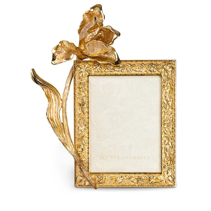 Jay Strongwater Claudia Tulip 3 x 4 Frame Gold Jay Strongwater PreStyled Sets Jay Strongwater Claudia Tulip 3 x 4 Frame Gold Jay Strongwater PreStyled Sets