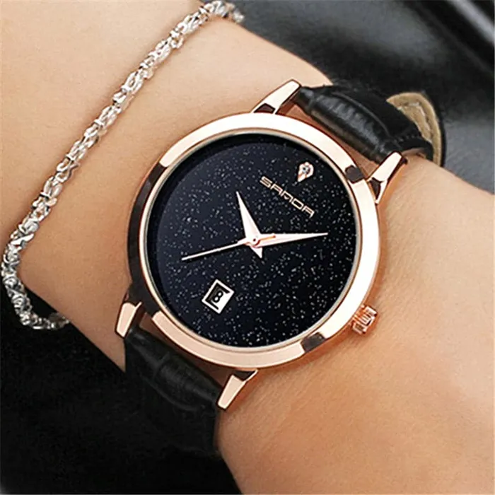 SANDA Womens Luxury Fashion Leather Watch Divine Inspiration Styles Watches SANDA Womens Luxury Fashion Leather Watch Divine Inspiration Styles Watches