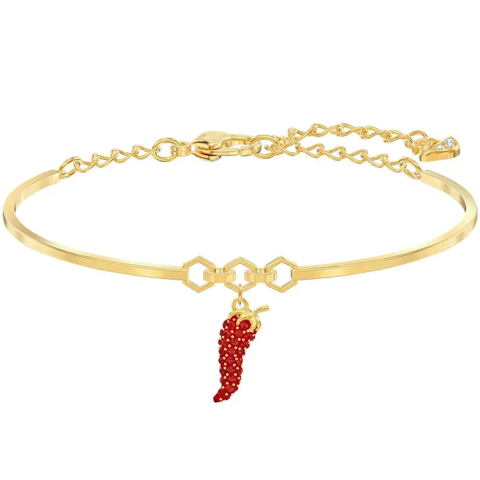 Swarovski Swarovski Womens Bangle Lisabel Pepper Yellow Gold Plated 5498810 PreStyled Sets Swarovski Swarovski Womens Bangle Lisabel Pepper Yellow Gold Plated 5498810 PreStyled Sets